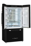 Unique 595Litre Midnight Black French Door Refrigerator