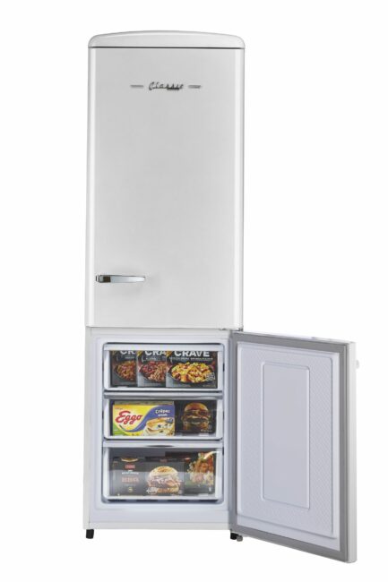 Unique 330 Litre Marshmallow White AC Refrigerator/Freezer